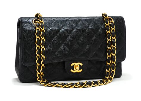 chanel black purse classic